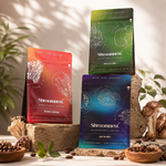 Shroomnest Daily Performance Ritual - All 3 Mushroom Coffee Blends India